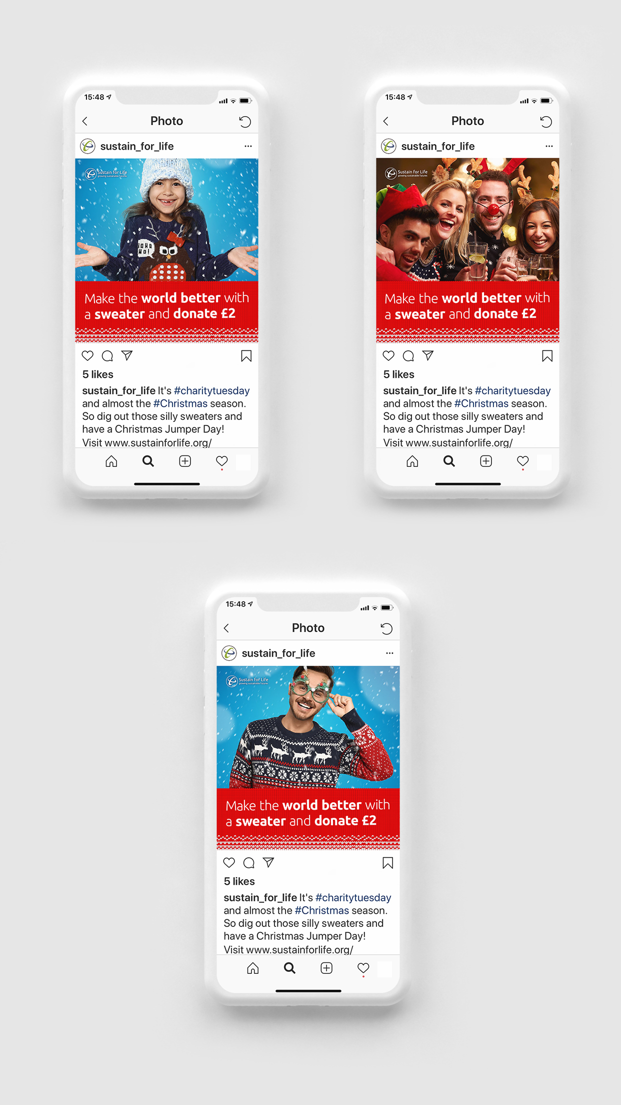 Sustain for Life Social Media Board Mobile Mockups Mobile Sustain for Life Social Media Board Mobile Mockups Mobile